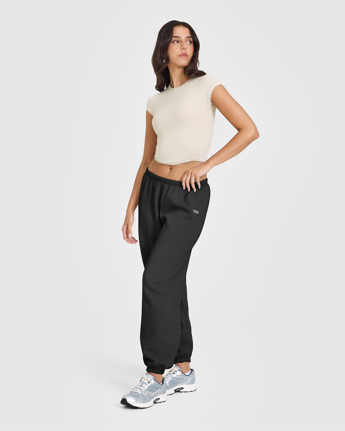 Mid Weight Jogger | Soft Black