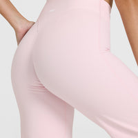 SoftMotionâ„¢ Straight Leg Bottoms with White Logo | Ballet Pink
