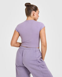 Cotton Icon Baby T-Shirt | Soft Purple