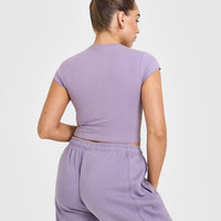 Cotton Icon Baby T-Shirt | Soft Purple