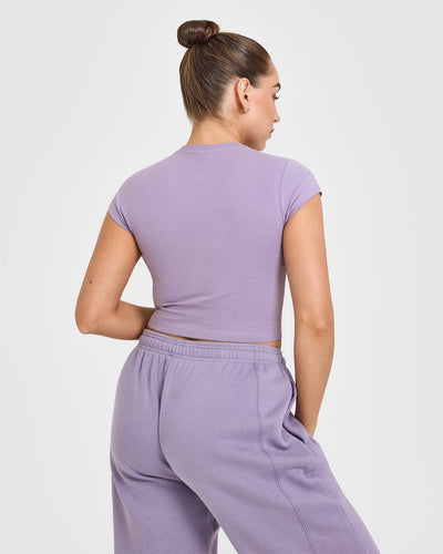 Cotton Icon Baby T-Shirt | Soft Purple