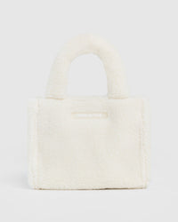 Borg Mini Tote | Cream