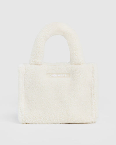 Borg Mini Tote | Cream