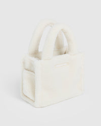 Borg Mini Tote | Cream