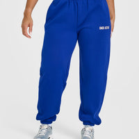 Foundations Joggers With Printed Graphic | Strong Blue