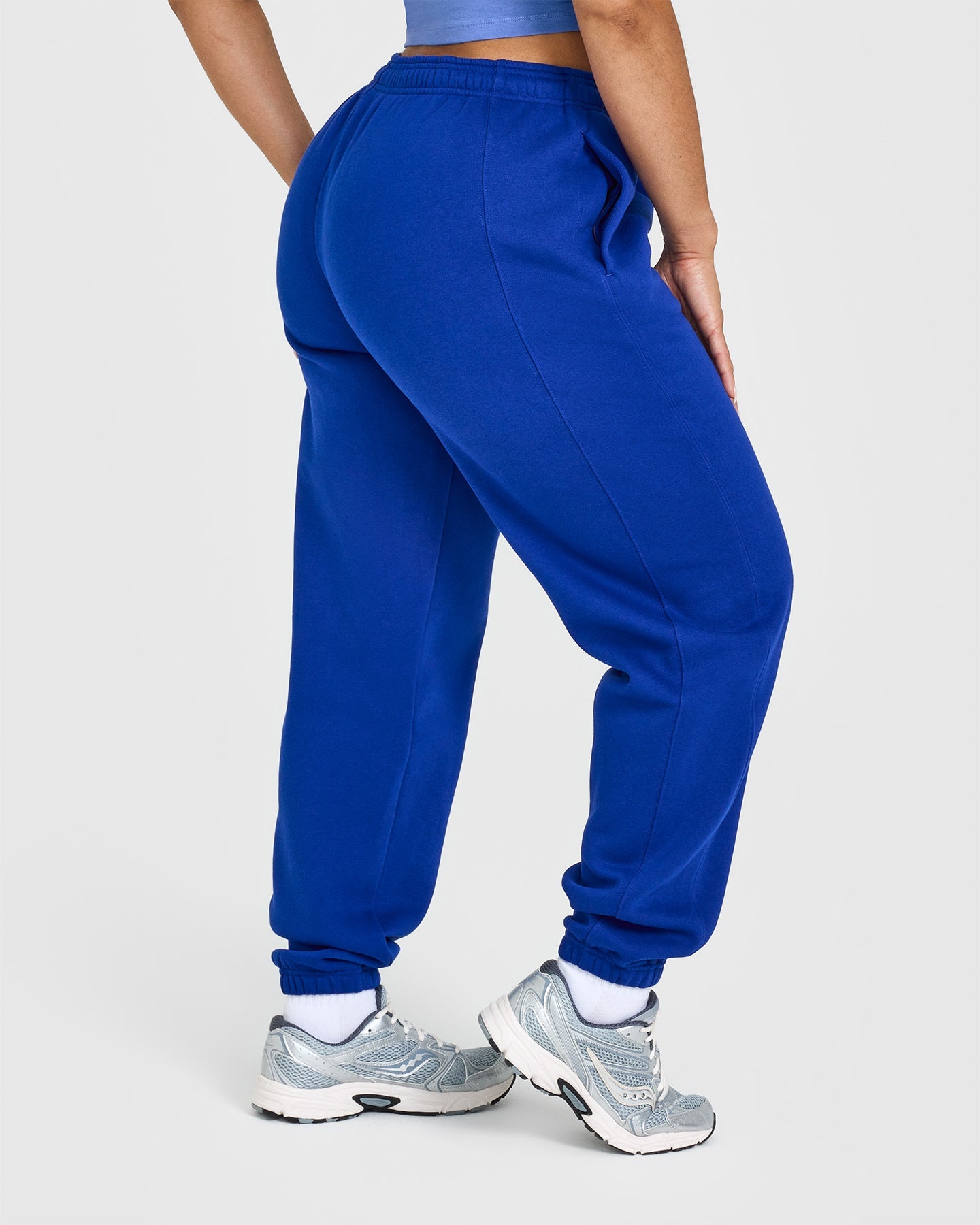 Foundations Joggers With Printed Graphic | Strong Blue