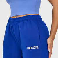 Foundations Joggers With Printed Graphic | Strong Blue