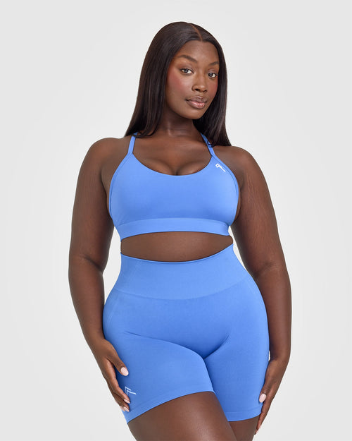 Oner Modal Everyday Sports Bra | Glaucous Blue