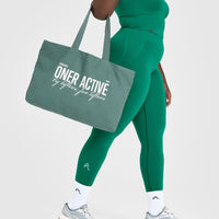 Classic Tote | Washed Iced Green