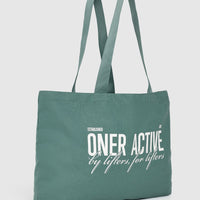 Classic Tote | Washed Iced Green