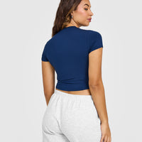 Mellow™ Soft Mid Short Sleeve T-Shirt | Midnight