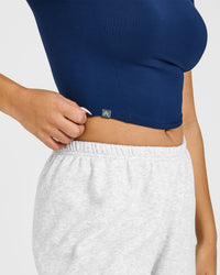Mellow™ Soft Mid Short Sleeve T-Shirt | Midnight