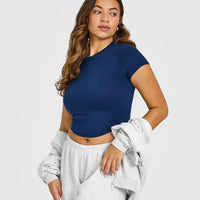 Mellow™ Soft Mid Short Sleeve T-Shirt | Midnight