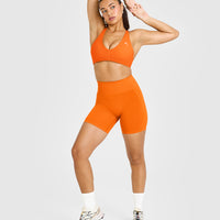 Unified Micro Bralette | Flame Orange