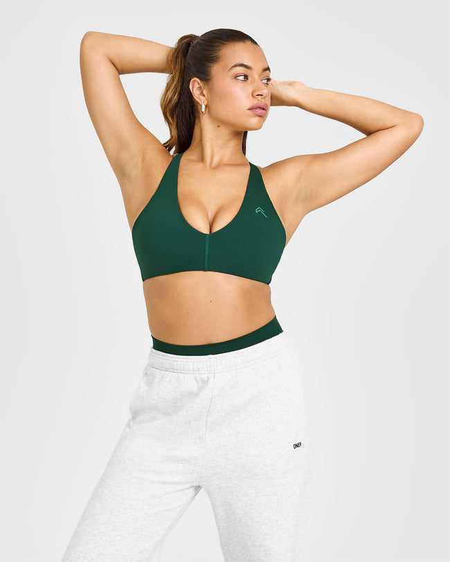Unified Micro Bralette | Racing Green