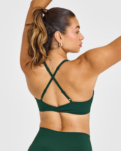 Unified Micro Bralette | Racing Green