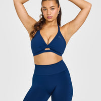 Unified Twist Sports Bra | Midnight