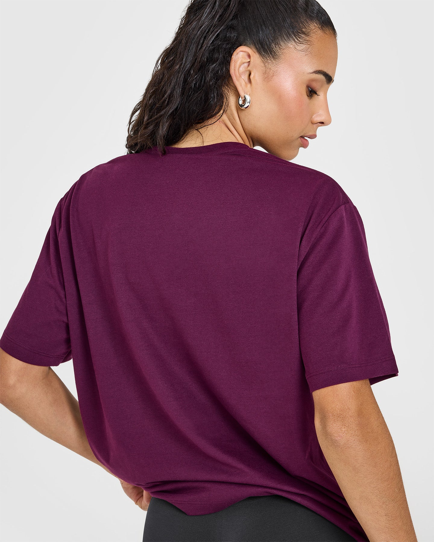 Classic Oversized Lightweight T-Shirt | Ripe Fig