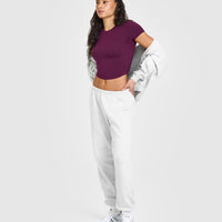 Mellowâ„¢ Soft Mid Short Sleeve T-Shirt | Ripe Fig