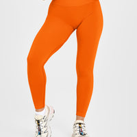 Effortless Seamless Leggings | Flame Orange
