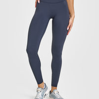 Unified Wrap Leggings | True Blue