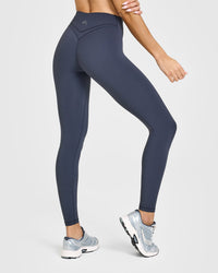 Unified Wrap Leggings | True Blue