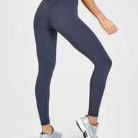 Unified Wrap Leggings | True Blue