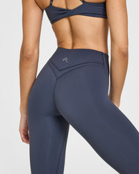 Unified Wrap Leggings | True Blue