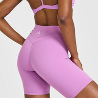 Unified Cycling Shorts 8" | Orchid Purple