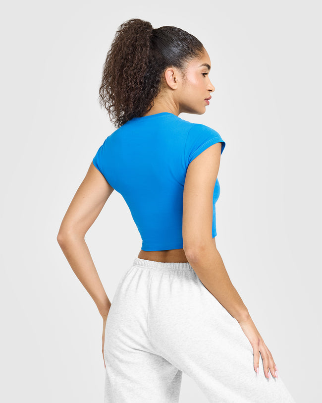 Cotton Icon Baby T-Shirt | Tropical Blue