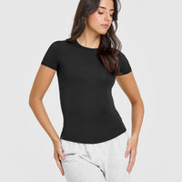 Mellowâ„¢ Soft Short Sleeve T-Shirt | Soft Black