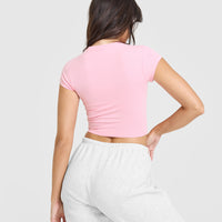 Cotton Icon Baby T-Shirt | Petal Pink