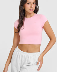 Cotton Icon Baby T-Shirt | Petal Pink