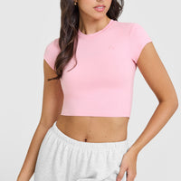 Cotton Icon Baby T-Shirt | Petal Pink