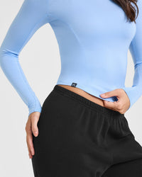 Mellow™ Soft Long Sleeve Top | Powdered Blue