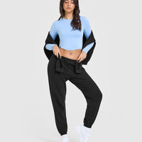 Mellow™ Soft Mid Long Sleeve Top | Powdered Blue