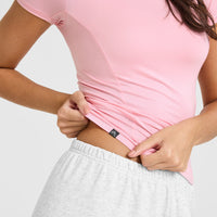 Mellow™ Soft Short Sleeve T-Shirt | Petal Pink