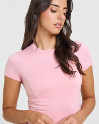 Mellow™ Soft Short Sleeve T-Shirt | Petal Pink