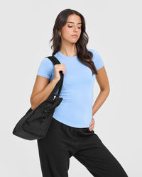 Mellow™ Soft Short Sleeve T-Shirt | Powdered Blue