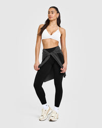 EasyLift™ Ultra Minimal V Neck Bralette | White