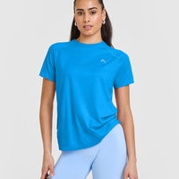 Go To Seamless Loose Top | Tropical Blue