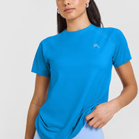 Go To Seamless Loose Top | Tropical Blue