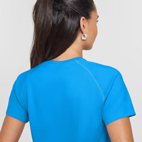 Go To Seamless Loose Top | Tropical Blue