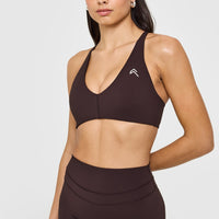 Unified Micro Bralette | Plum Brown