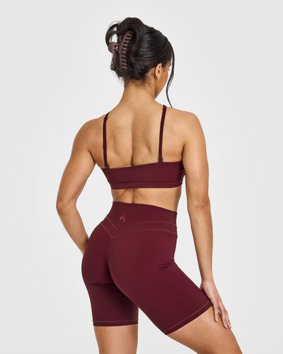 EasyLiftâ„¢ Multi Way Bandeau Bralette with White Logo | Rosewood