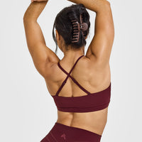 EasyLiftâ„¢ Multi Way Bandeau Bralette with White Logo | Rosewood