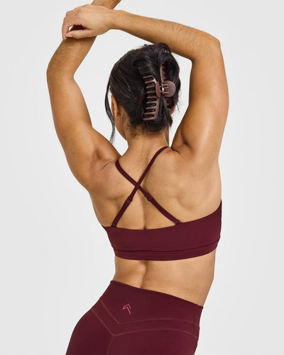 EasyLiftâ„¢ Multi Way Bandeau Bralette with White Logo | Rosewood
