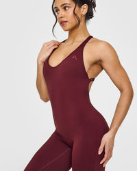 Unified Scoop Back All In One Long | Rosewood