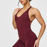 Unified Scoop Back All In One Long | Rosewood