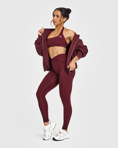 Unified Wrap Leggings | Rosewood